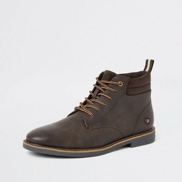 BRAND NEW RIVER ISLAND MEN USA SIZE10 Chukka boots